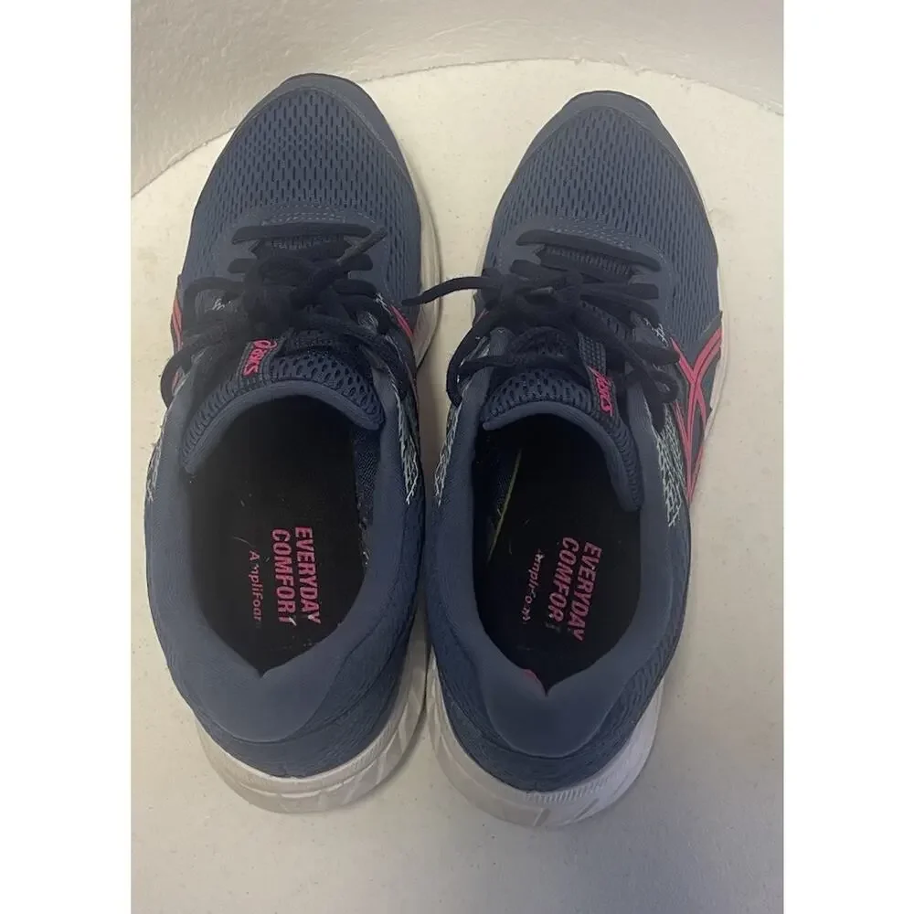 Asics  Running Contend 6 women’s Size 10 Blue Pink GymTraining Sneaker